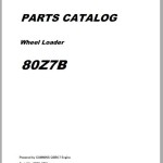 Kawasaki 70Z7 70TM7 80Z7 80Z7B Parts Catalog