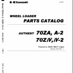 Kawasaki 70ZA 70ZA-2 70ZIV 70ZIV-2 Parts Catalog