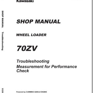 Kawasaki 70ZV Shop Manual