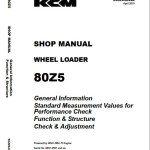 Kawasaki 80ZV 80Z5 Shop Manual