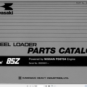 Kawasaki 85Z Parts Catalog AAAP08501-8