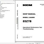 Kawasaki 85Z7 85Z7B Shop Manual