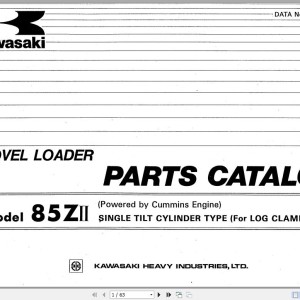 Kawasaki 85ZII Parts Catalog