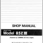 Kawasaki 85ZIII Shop Manual