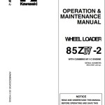 Kawasaki 85ZIV-2 Operation & Maintenance Manual