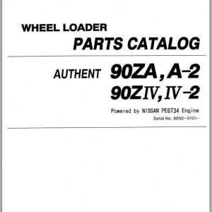 Kawasaki 85ZIV 85ZIV-2 90ZA 90ZA-2 90ZIV 90IV-2 Parts Catalog