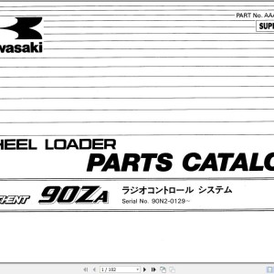 Kawasaki 85ZIV To 90ZIV-2 Parts Catalog