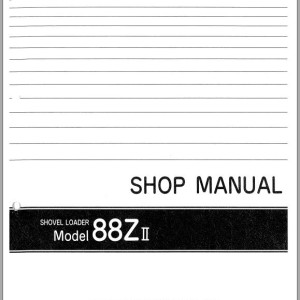 Kawasaki 88ZII Shop Manual S0202-6