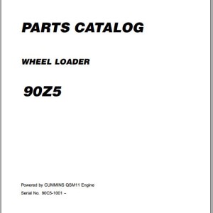 Kawasaki 90Z5 Chassis Parts Catalog 93313-00414