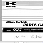 Kawasaki 95ZII Parts Catalog