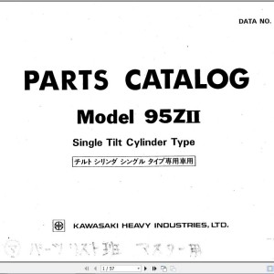 Kawasaki 95ZII Parts Catalog