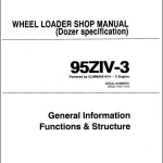 Kawasaki 95ZIV-3 Shop Manual