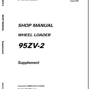 Kawasaki 95ZV-2 Shop Manual