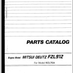 Kawasaki KCB75A Parts Catalog