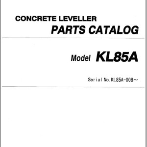 Kawasaki KL85A Parts Catalog