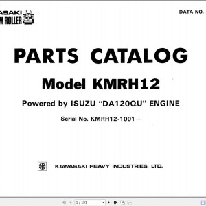 Kawasaki KMRH12 Parts Catalog P3403-3