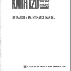 Kawasaki KMRH12D Parts Catalog O3408-2