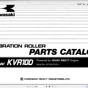 Kawasaki KVR10D Parts Catalog AAAP32015-0