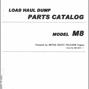 Kawasaki M8 Parts Catalog