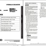 Kobelco 26.72 GB PDF Full Model Service Manual Shop Manual 2020