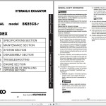 Kobelco 38 GB PDF Updated 2021 Service Shop Manual