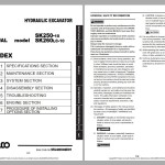 Kobelco 38 GB PDF Updated 2021 Service Shop Manual