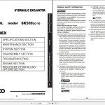 Kobelco 38 GB PDF Updated 2021 Service Shop Manual