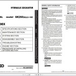 Kobelco 6.17 GB PDF Updated 2021 Service Shop Manual