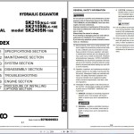 Kobelco 6.17 GB PDF Updated 2021 Service Shop Manual