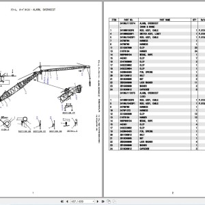 Kobelco 7045 Parts Catalog S4GM10040ZO