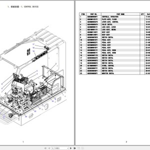 Kobelco CK1200G-2 Parts Manual S3GK05101ZO03