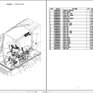 Kobelco CK2750G-3 Parts Manual S3JD05131ZO04