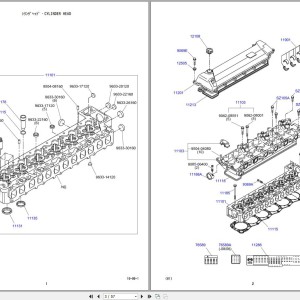 Kobelco CK850-2F Parts Manual S3GG14012ZO