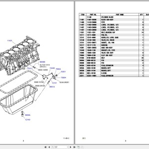 Kobelco CKE600 Parts Manual S3GB30002ZO