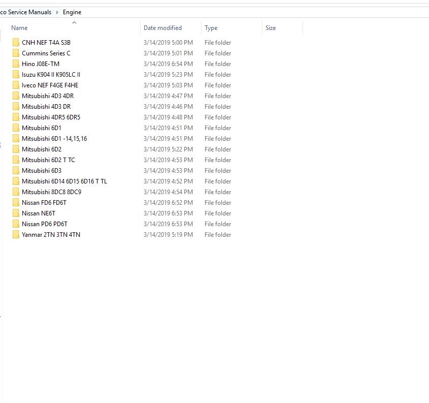 Kobelco Construction 13 GB PDF Service Manuals (5)