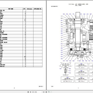 Kobelco CKE800G Parts Catalog S3GG04001ZO07