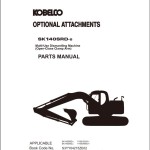 Kobelco SK140SRLC-5 Parts Manual