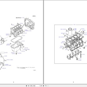 Kobelco SK220-10 SK220XD-10 SK220XDLC-10 Parts Catalog S3YNB0007ZE14