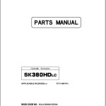 Kobelco SK380HDLC Parts Manual S3LCB0001ZE04