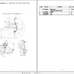Kobelco SK75SR-3E SK75SRD-3E SEPARATE BOOM Parts Manual