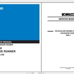 Kobelco ED150 Blade Runner Acera SR Tier 3 Service Manual 87480999NA
