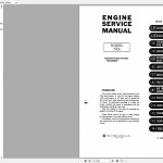 Kobelco LK600A Nissan NE6 NE6T Engine Shop Manual