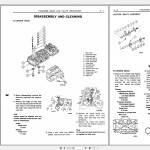 Kobelco LK600A Nissan NE6 NE6T Engine Shop Manual
