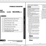 Kobelco SK230SRLC-5 Shop Manual S5YB0021E03