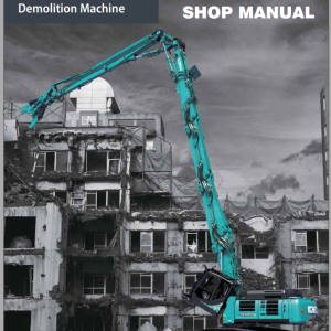 Kobelco SK350DLC SK450DLC SK550DLC Shop Manual S5LC5352E01