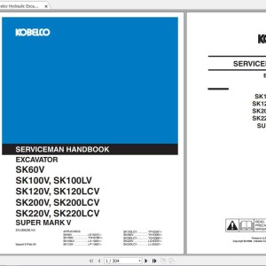 Kobelco SK60V-SK220LCV Service Handbook