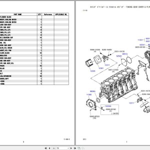 Kobelco SL4500 Parts Manual S3JF01003ZO