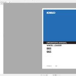 Kobelco Wheel Loader 877 MB PDF Shop Manual & Operator Manual