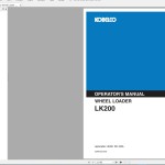 Kobelco Wheel Loader 877 MB PDF Shop Manual & Operator Manual