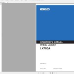 Kobelco Wheel Loader 877 MB PDF Shop Manual & Operator Manual